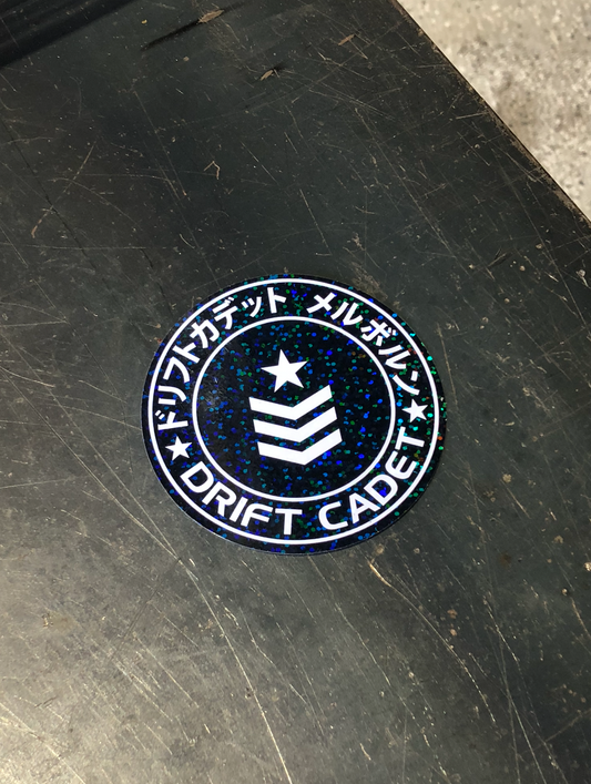 DRIFT CADET STICKER - CIRCLE